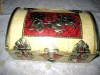 Caseta din tabla cu model antic grecesc