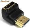 Adaptor HDMI cot la 90 grade tata - mama Adaptor HDMI cot la 90 grade tata - mama