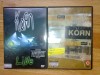 KORN - DEUCE dvd + KORN LIVE dvd