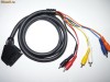 Cablu SCART - 6xRCA IN/OUT (1.6m)