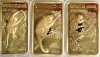 A.287 KOREA DE NORD 20 WON 2004 SET 3 PIESE MAIMUTE PROOF