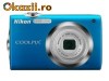 Aparat foto COOLPIX S3000 (blue) Nikon