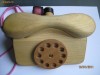 TELEFON ENGLEZ ECO DE COLECTIE DIN LEMN