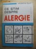 Valentin Filip	- Ce stim despre alergie