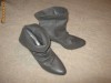 BOTINE GRI NOI BY NEW LOOK