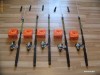 Set 5 lansete Replica Oxygen 2,10 M + 5 Mulinete Diamant Noi!