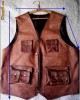 vesta piele noua, deosebita, nr mare, MAROC - XXXXL!!