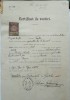Certificat de vestiri ,1905 , Bucovina , fiscal austriac