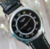 Ceas barbatesc Longines, quartz, cifre romane, cadran negru