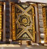 bratara aurita - bratara de Toledo 12 zale; lucrate / ornate / aurite manual