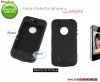 HUSA DEFENDER IPHONE 4 NEGRU BLACK - TRANSPORT GRATUIT!