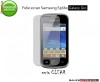 2X FOLIE ECRAN SAMSUNG S5660 GALAXY GIO (SET 2 BUC) - TRANSPORT GRATUIT!
