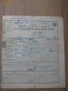 Document recensamant animale 1942 cu timbru 5 lei 1941