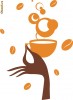 Tatuaje de perete, Stickere de perete, Coffee
