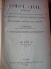 Codul civil adnotat editie 1925 - 1934