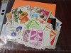 Timbre starine - Flora - aproximativ 100 bucati   (1)