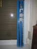 Suport perdea pentru dus de baie din aluminiu pentru cada patrata.
