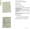 Vand Baterie Eten Glofiish M700 glofiish X800, glofiish M800, glofiish M810