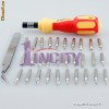 set surubelnita gsm 30 capete magnetice, penseta, surubelnite pentru lucruri fine,  trusa mecanica fina, pt telefoane, iphone, laptop, desktop