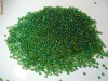 500 margele verzi pentru bijuterii aprox 2x2 mm