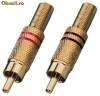 RCA plug Monacor T-708GLC