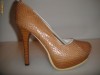 PANTOFI  FENDI  DIN PIELE ( GEN SARPE)