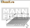 Filtru habitaclu (polen) cu carbon MANN MANN-FILTER - CUK 2842 pentru AUDI, PORSCHE si VW