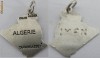Medalion vechi din argint Algerie - de colectie