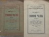 Aristide Basilescu , Doctor in drept , Principii de economie politica , 1933
