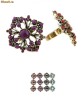 Inel Rombic cu Pietre Decorative