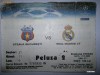 Bilet de meci STEAUA-REAL MADRID