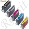 PROMOTIE: CARTUS compatibil color CANON CLI-8-C * CLI8C rezerva albastra cu chip