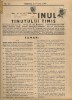 Romania.1940 Buletinul Tinutului Timis nr.23 francat 25 b.Carol-cu Posta HP.8