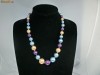 COLIER PERLE DE CULTURA MULTICOLORE, AKOYA, SUPERBE!!!