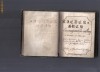 AVIZ CUNOSCATORILOR UNICAT MANUSCRIS ,1858 cred ca manuscrisul unei carti