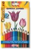 Creioane de colorat Omega Jumbo Koh-I-Noor