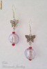 Cercei Handmade - Pink Butterfly (cer00022)