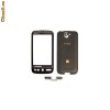Carcasa HTC Bravo, Desire maro fata, capac baterie spate inscriptionat Orange si tastatura Originala