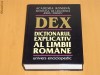 DEX - Dictionarul exlpicativ al limbii romane