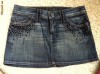 FUSTA DE BLUGI GUESS FOARTE SCURTA, ORIGINALA, STRASURI- SUPER
