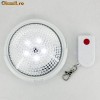 Lampa 5 leduri puternice cu baterii si telecomanda breloc