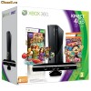 Consola Microsoft XBOX 360 Standard System 4GB + Kinect Senzor + Joc Adventures + Joc Carnival Games