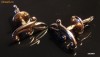 cercei aur 14K russia rusesti rare type