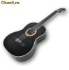 Set nou chitara clasica neagra Golden Ton 4/4