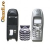 Carcasa Nokia 6310, 6310i neagra-argintie 1A