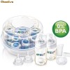 Sterilizator Avent pt microunde cu biberoane incluse.Sigilat