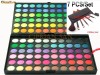 TRUSA MACHIAJ 120 CULORI MAC COSMETICS SI TRUSA DE  7 PENSULE MAKE UP  FRAULEIN38 DIN PAR NATURAL IN BORSETA DIN PIELE  -  GARANTIA OKAZII