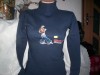 helanca, bluza fete pe gat