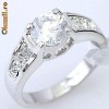 Inel Silver Wedding Swarovski