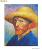 Vincent van Gogh - Autoportret (50x40cm) pictura ulei/panza - pensulatie